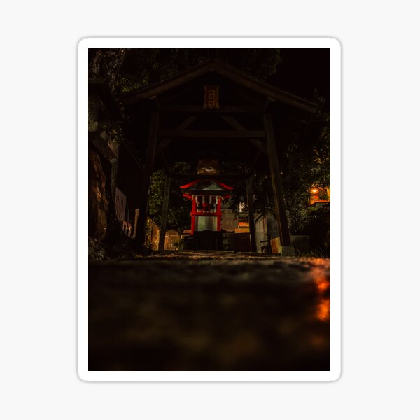 Item preview, Small shrine by night designed and sold by daysofmerlin.