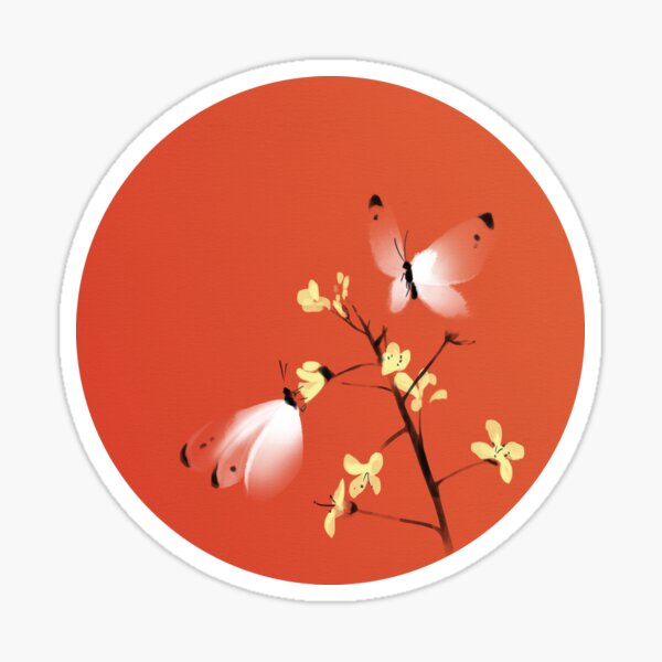 Caterpillars Become Butterflies Sticker