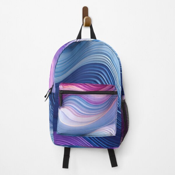 Item preview, Spectral Waves: Lavender Hues and Azure Tides designed and sold by VectorPlace.