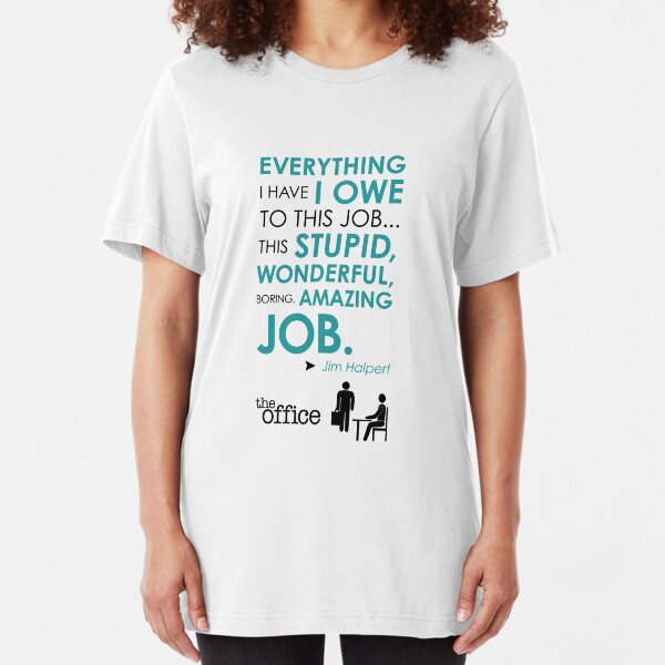 The Office Finale -- Jim Slim Fit T-Shirt