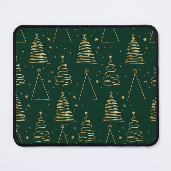 Item preview, Minimal Green Gold Christmas Tree designed and sold by NdesignTrend.