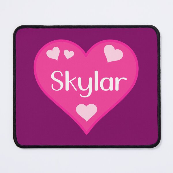 Item preview, Skylar Name Pink Heart  designed and sold by Jeallan Designs.