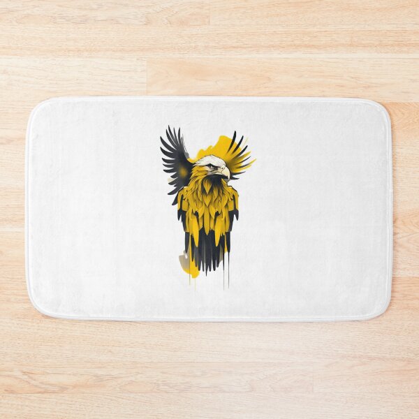 Item preview, Abstract yellow eagle art designed and sold by KorArtStudio.