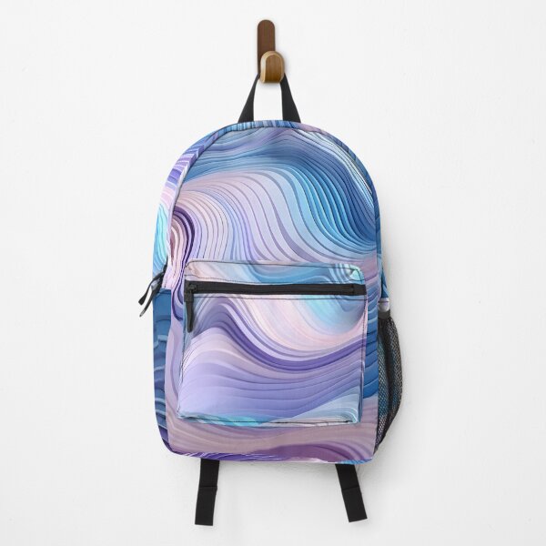 Item preview, Tranquil Waves: A Symphony in Blue and Violet designed and sold by VectorPlace.