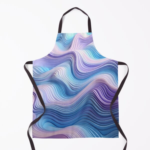 Item preview, Tranquil Waves: A Symphony in Blue and Violet designed and sold by VectorPlace.