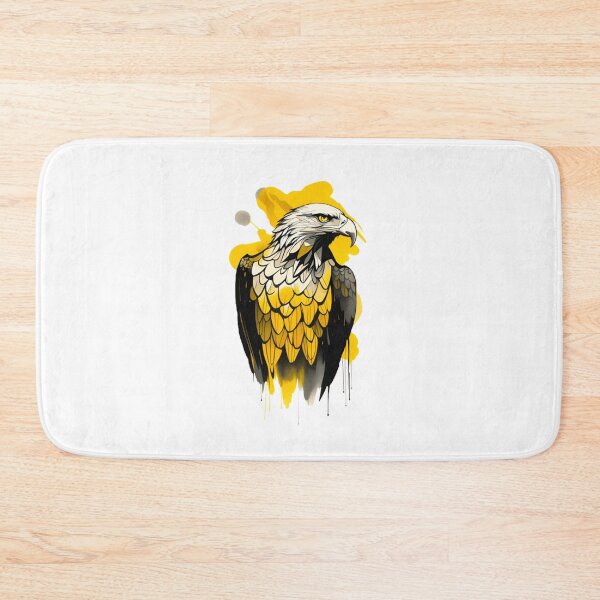Item preview, Cool Abstract yellow eagle art designed and sold by KorArtStudio.