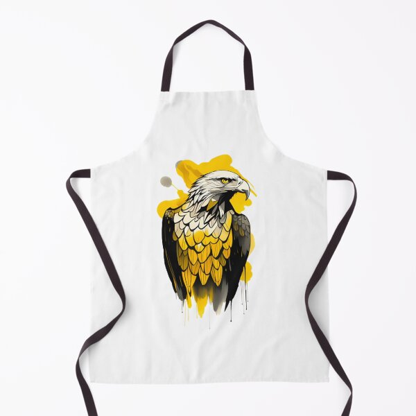Item preview, Cool Abstract yellow eagle art designed and sold by KorArtStudio.