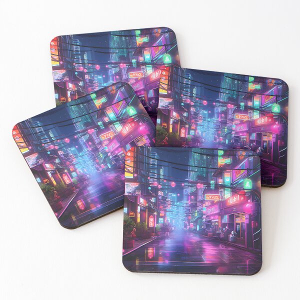 Item preview, Neon Tokyo Alleys designed and sold by FTS-Studio.