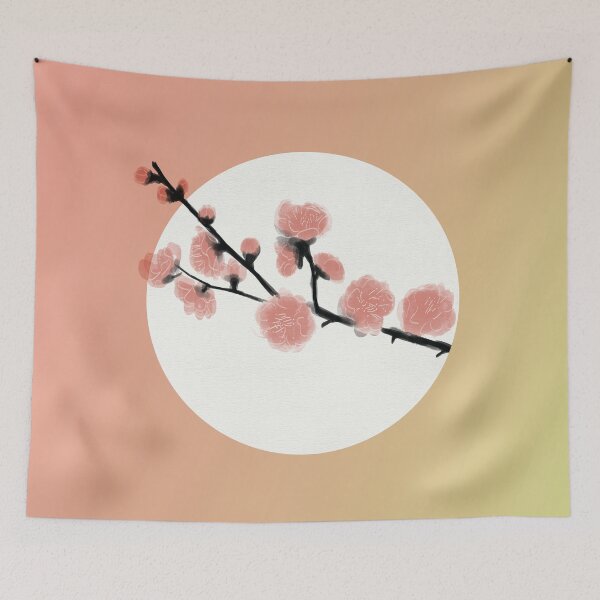 Item preview, First Peach Blossoms designed and sold by Lisa Furze.