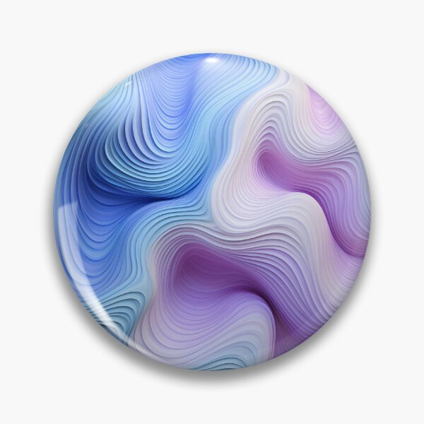 Item preview, Spectral Curves: Harmonizing Lavender and Sky designed and sold by VectorPlace.