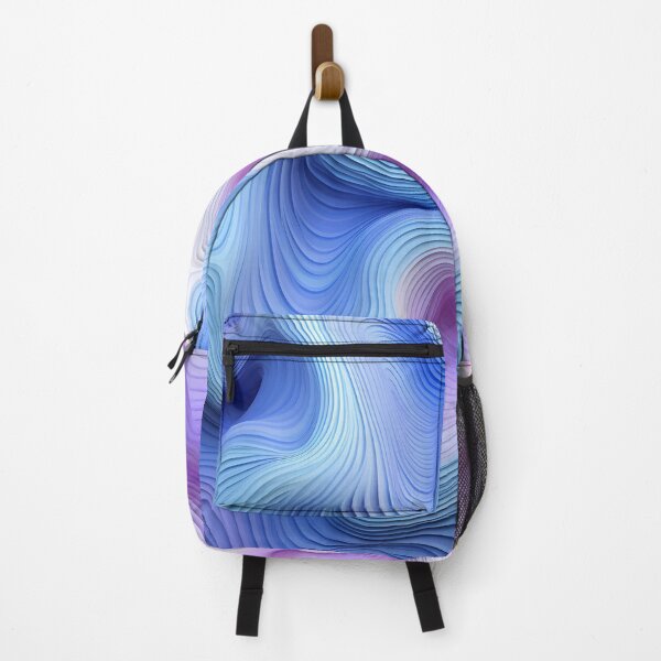 Item preview, Spectral Curves: Harmonizing Lavender and Sky designed and sold by VectorPlace.