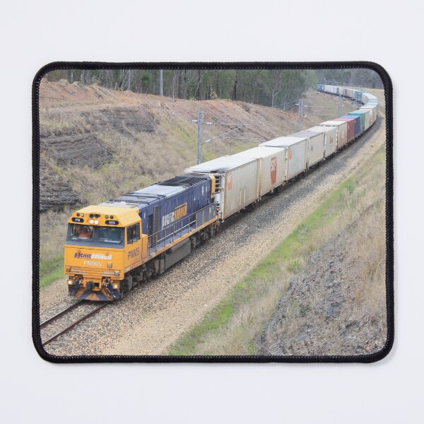 Artikelvorschau, Pacific National Queensland Containerzug in Gunalda, Queensland entworfen und verkauft von Rail Town Productions.