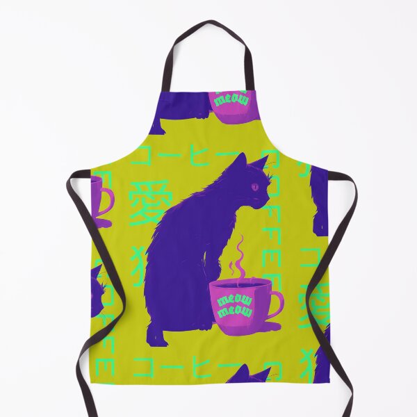Item preview, cat and coffee winter arc designed and sold by Catophile.