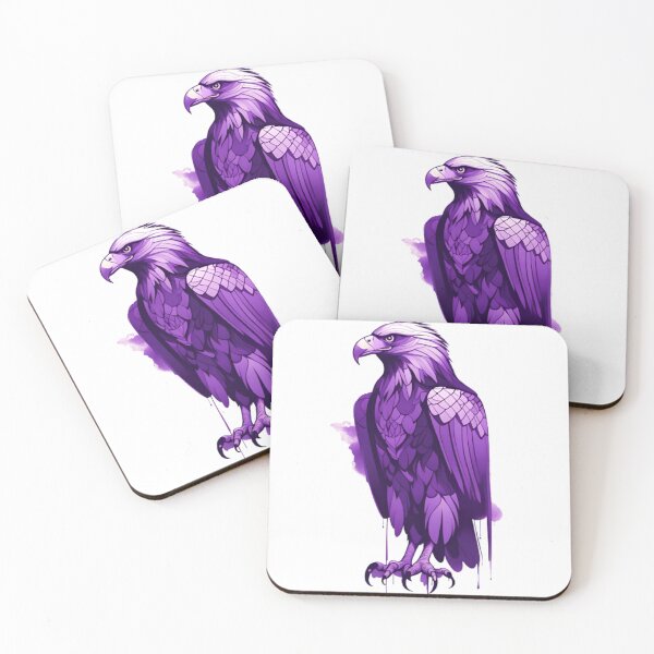 Item preview, Purple Eagle art designed and sold by KorArtStudio.