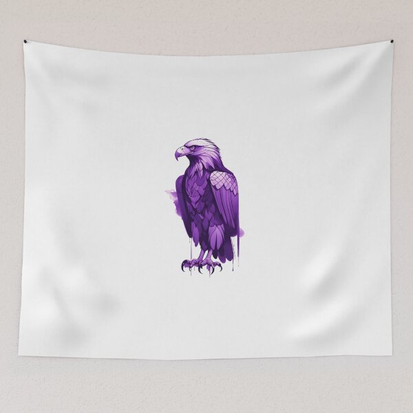 Item preview, Purple Eagle art designed and sold by KorArtStudio.