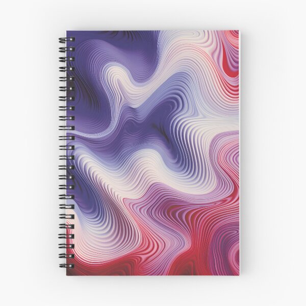 Item preview, Abstract Whirl: The Dance of Crimson and Violet designed and sold by VectorPlace.