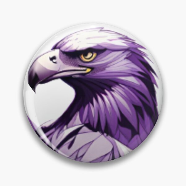 Item preview, Abstract purple eagle art designed and sold by KorArtStudio.
