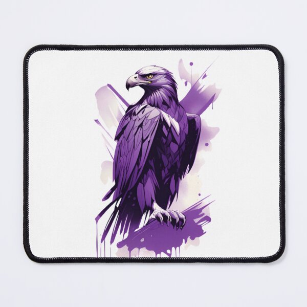 Item preview, Abstract purple eagle art designed and sold by KorArtStudio.