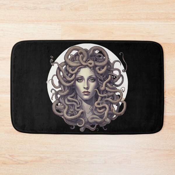 Item preview, The head of Medusa with locs beautiful dreads designed and sold by TheLocoShop.