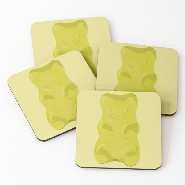 Item preview, Yellow gummy bear candy designed and sold by Burn0ut.