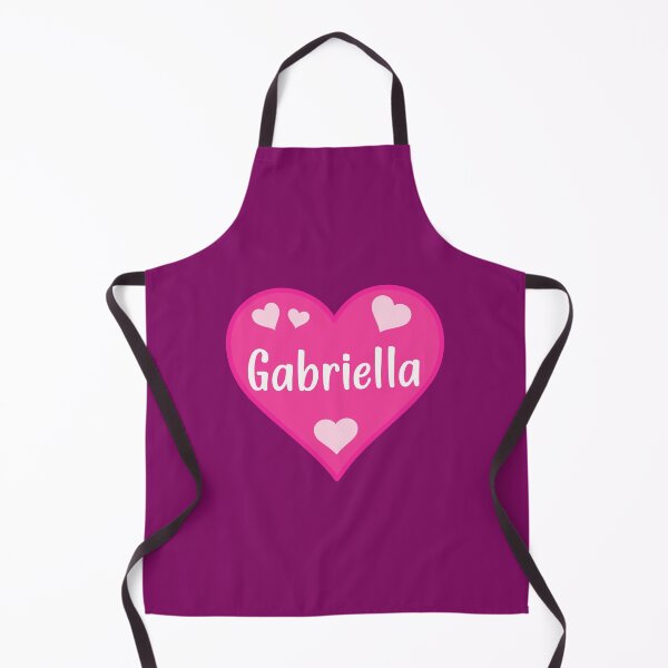 Item preview, Gabriella Name Pink Heart designed and sold by Jeallan Designs.