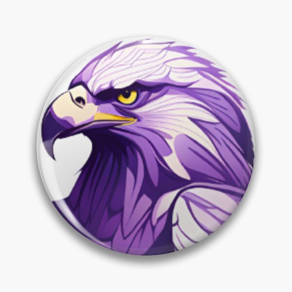 Item preview, Cool Abstract purple eagle art designed and sold by KorArtStudio.
