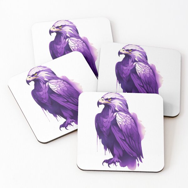 Item preview, Cool Abstract purple eagle art designed and sold by KorArtStudio.