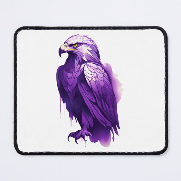 Item preview, Cool Abstract purple eagle art designed and sold by KorArtStudio.