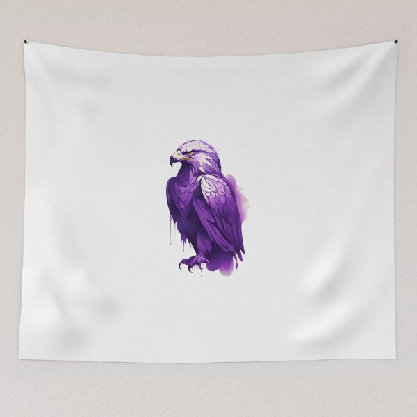 Item preview, Cool Abstract purple eagle art designed and sold by KorArtStudio.