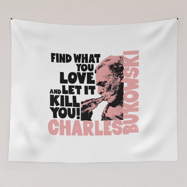 Item preview, Bukowski's Love: Embrace the Consuming Passion designed and sold by Boogosh.