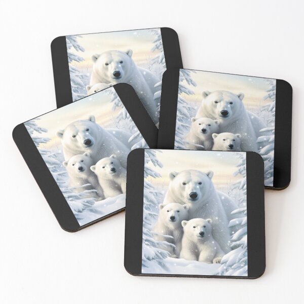 Item preview, Pure White Polar Bear In The Snow designed and sold by Michealfashion.