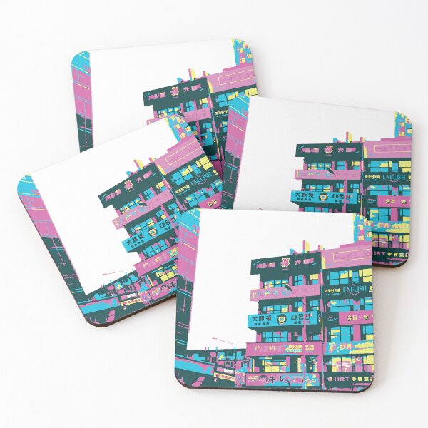 Item preview, Striking Skylines 3 (Pink) designed and sold by scanalogous.
