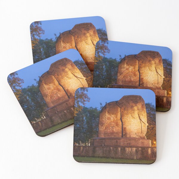 Item preview, Elephant anti-colonial monument in Nelson-Mandela Park in autumn, Bremen designed and sold by Torsten  Krüger.