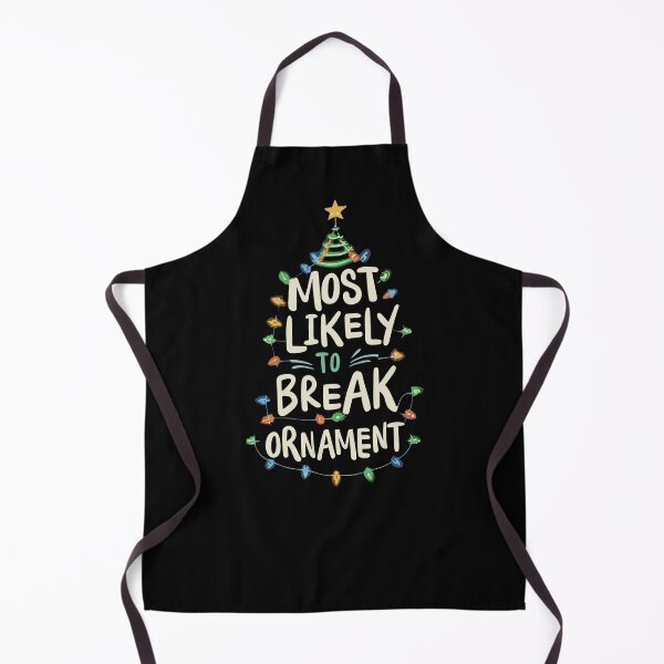 Item preview, Most Likely To Break An Ornament Funny Christmas Lights xmas designed and sold by VisualElegant.