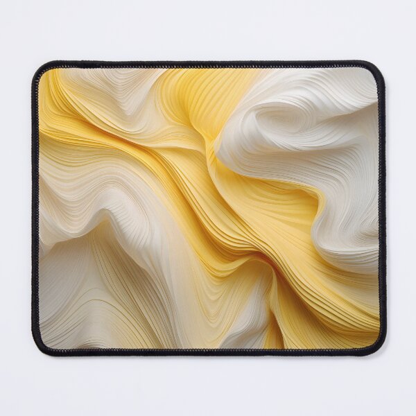Item preview, Golden Silk Waves Abstract Design designed and sold by VectorPlace.