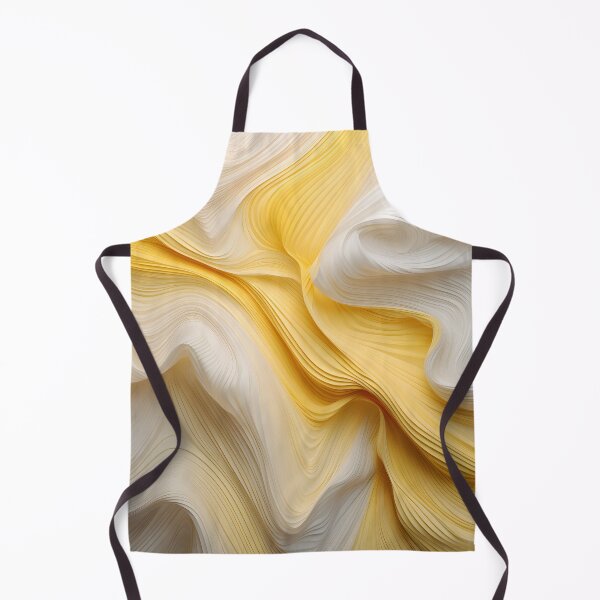 Item preview, Golden Silk Waves Abstract Design designed and sold by VectorPlace.