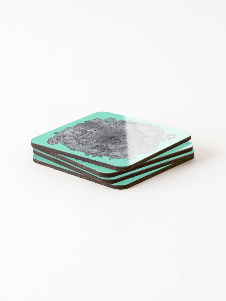 Thumbnail 4 of 5, Coasters (Set of 4), Dreamscape Path designed and sold by GoblinCommander.