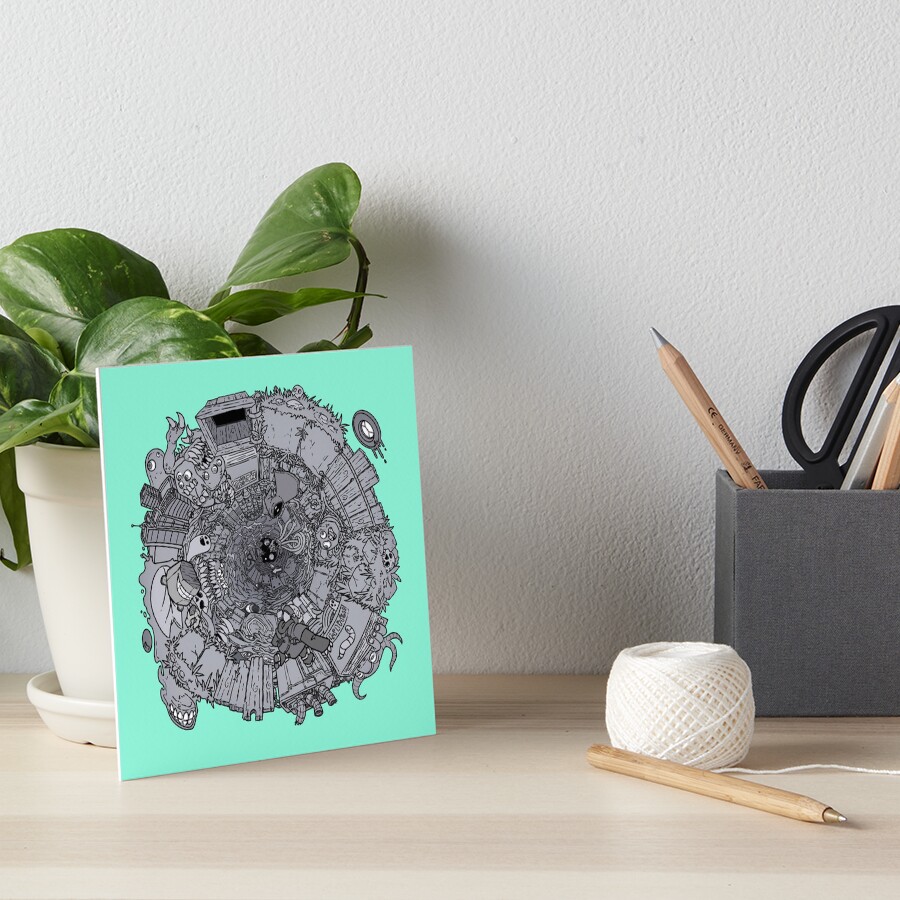 Item preview, Art Board Print designed and sold by GoblinCommander.