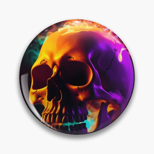 Item preview, Neon Skull designed and sold by Stevburykingev.