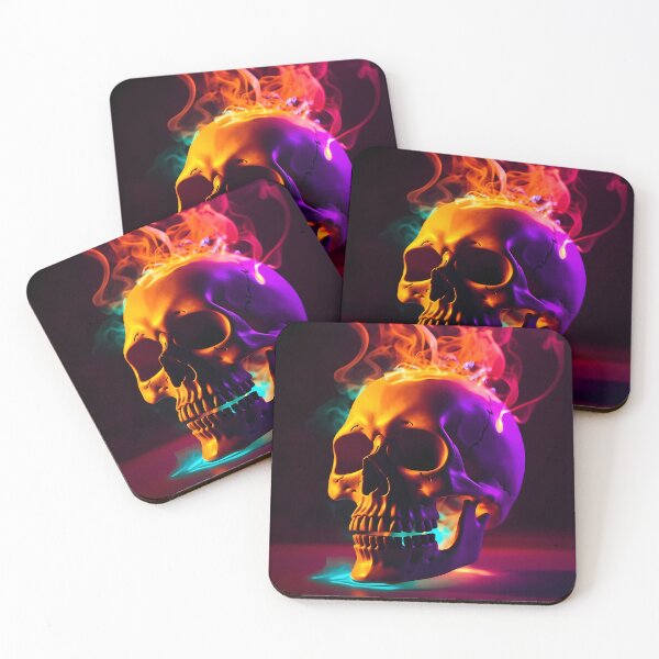 Item preview, Neon Skull designed and sold by Stevburykingev.