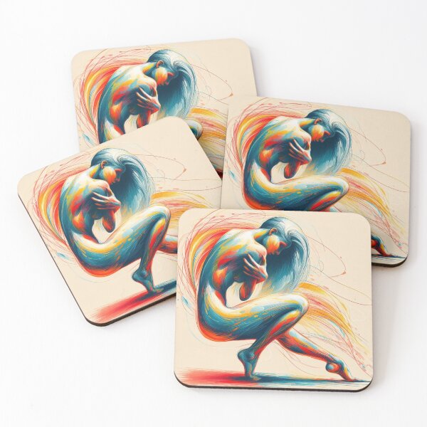 Item preview, Dancer squatting designed and sold by KalinsAtelier.