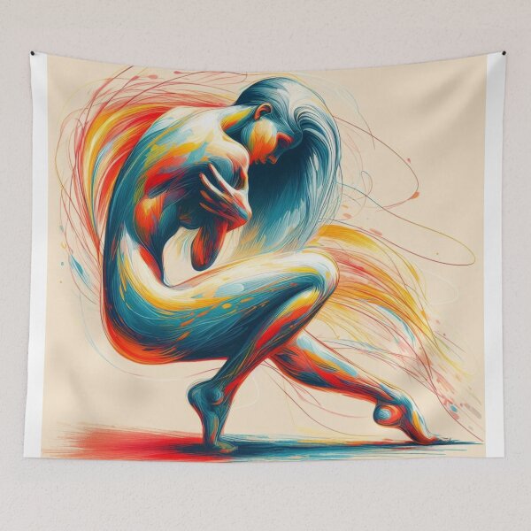 Item preview, Dancer squatting designed and sold by KalinsAtelier.