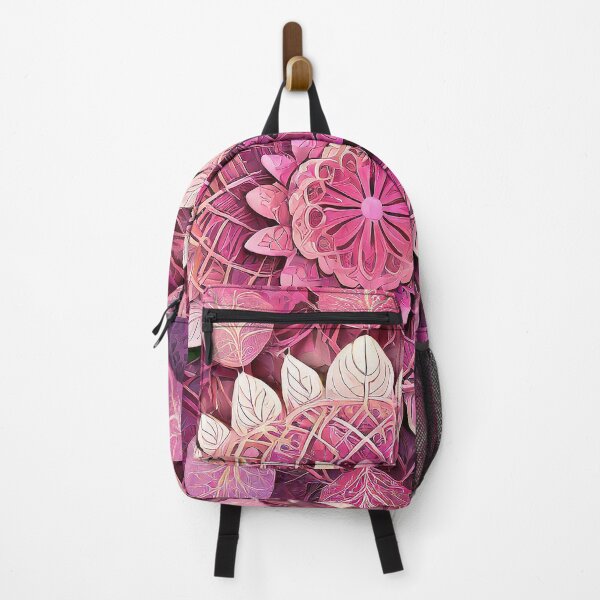 Item preview, Pink Leaves | Fractals and Mandalas | Sublime Nature designed and sold by monkeybusiness.pt.