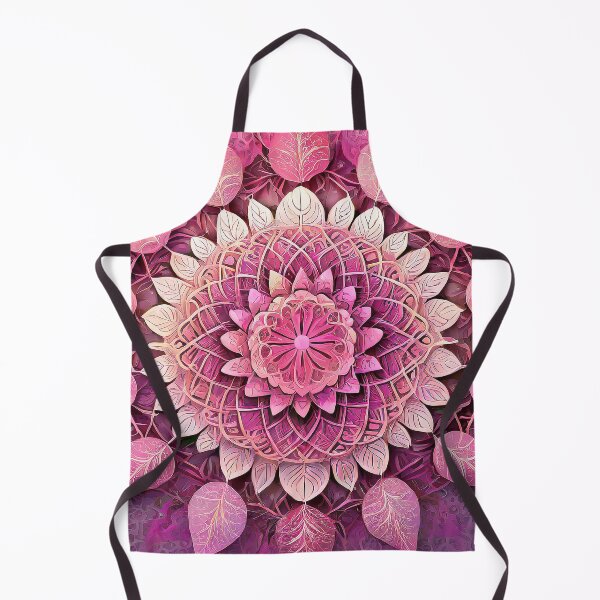 Item preview, Pink Leaves | Fractals and Mandalas | Sublime Nature designed and sold by monkeybusiness.pt.