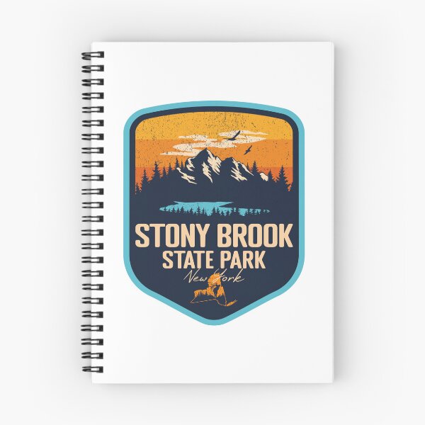 Item preview, Stony Brook State Park New York - NY Sunset Grunge Texture Badge Forest and Wilderness  designed and sold by mountainfad.