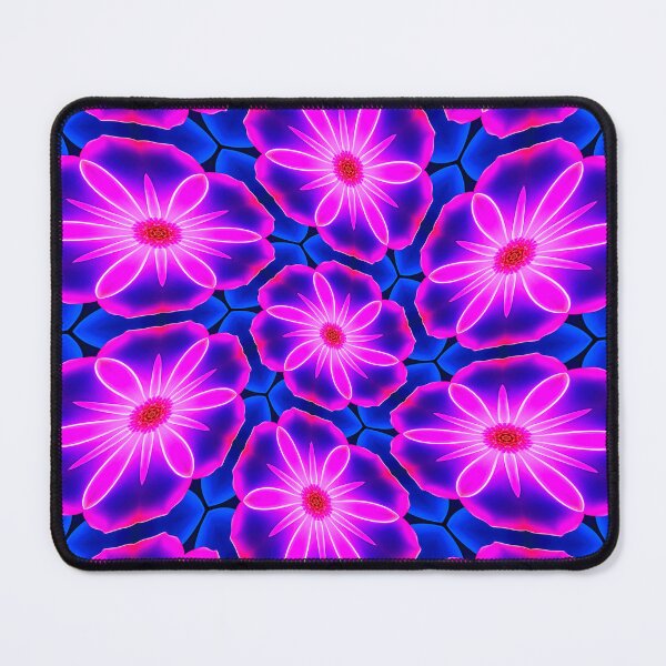 Item preview, Bright Pink Flower Patterns designed and sold by Patternflower.