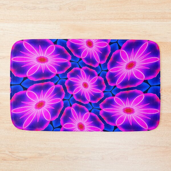 Item preview, Bright Pink Flower Patterns designed and sold by Patternflower.