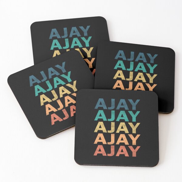 Item preview, Ajay Name - Ajay Vintage Retro Proud Name designed and sold by LeonorBialasz.