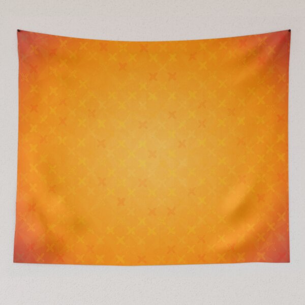 Aperçu de l'œuvre Beau ton bijou orange avec une superposition de motif créée et vendue par ArtZ-onBubble.