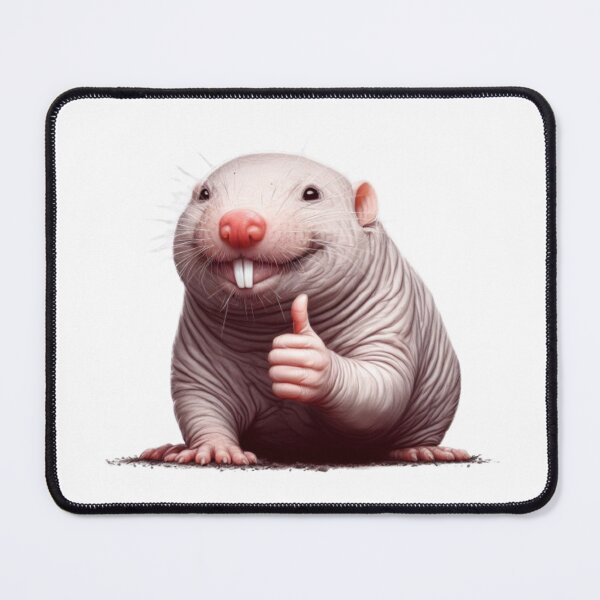 Item preview, Naked Mole Rat Approves designed and sold by MagickDragon.